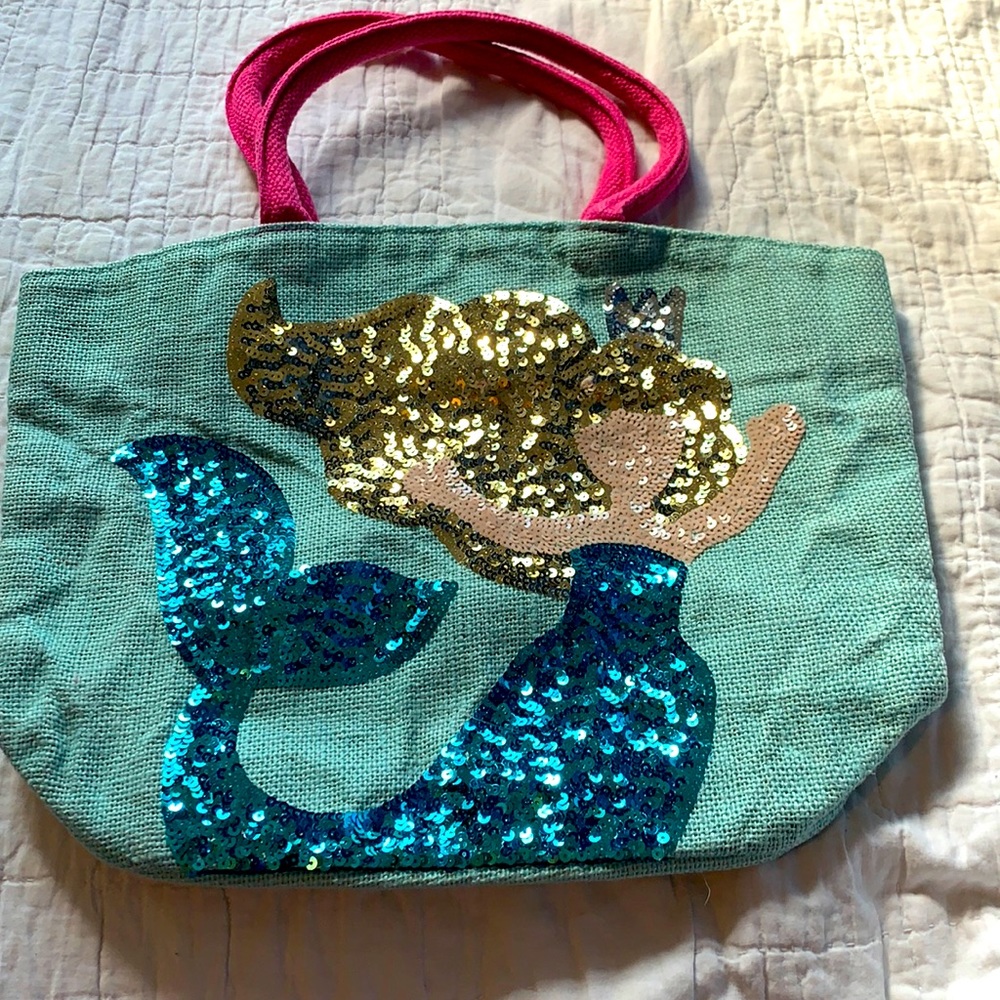 Mud Pie Mermaid Beach or Pool bag for baby girl